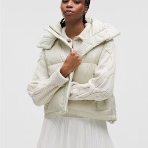 Lululemon wunderpuff cropped vest